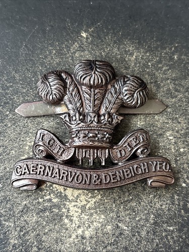 Caernarvon denbigh yeomanry - &,