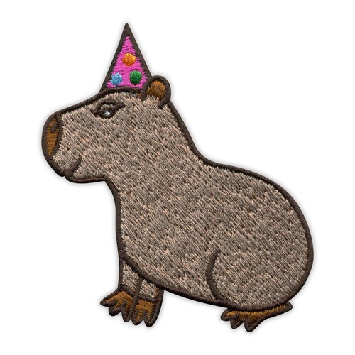 Capybara mit partyhut - mit,