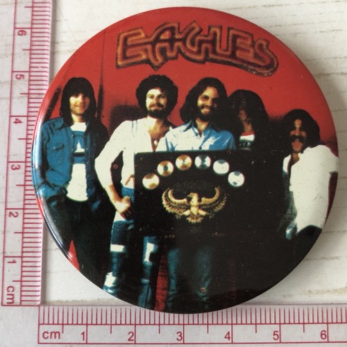 Vintage eagles band 63mm bin - eagles,